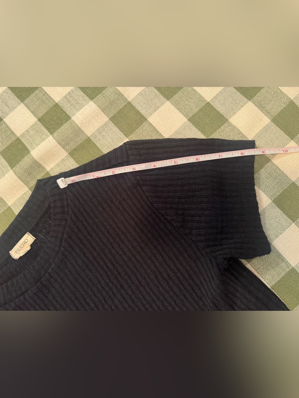 Pilcro Textured Rib Layering Tee - Picture 12 of 13